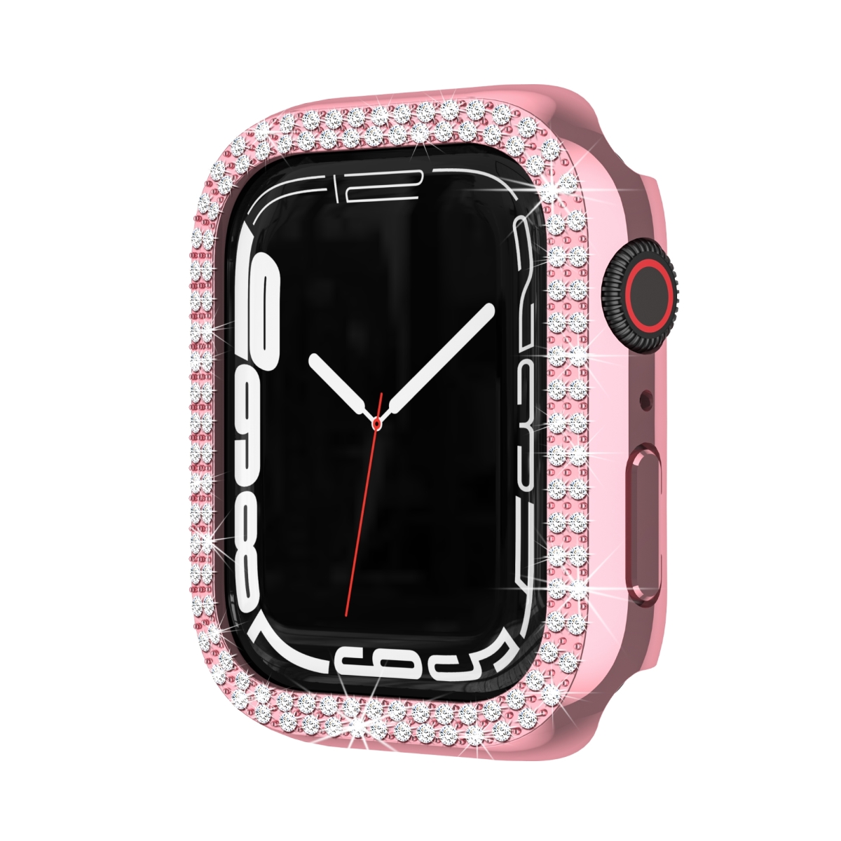 Picture of Odash SD18CV-RPNK-38 Bling Bumper Case with Screen Protector for 38mm Apple Watch Series 3 - Rose Pink