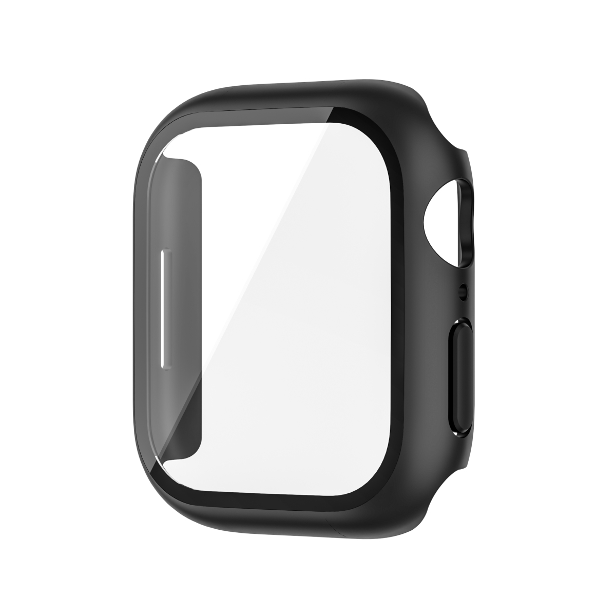 Picture of Odash SD20CV-BLK-38 Bumper Case with Screen Protector for 38mm Apple Watch - Black
