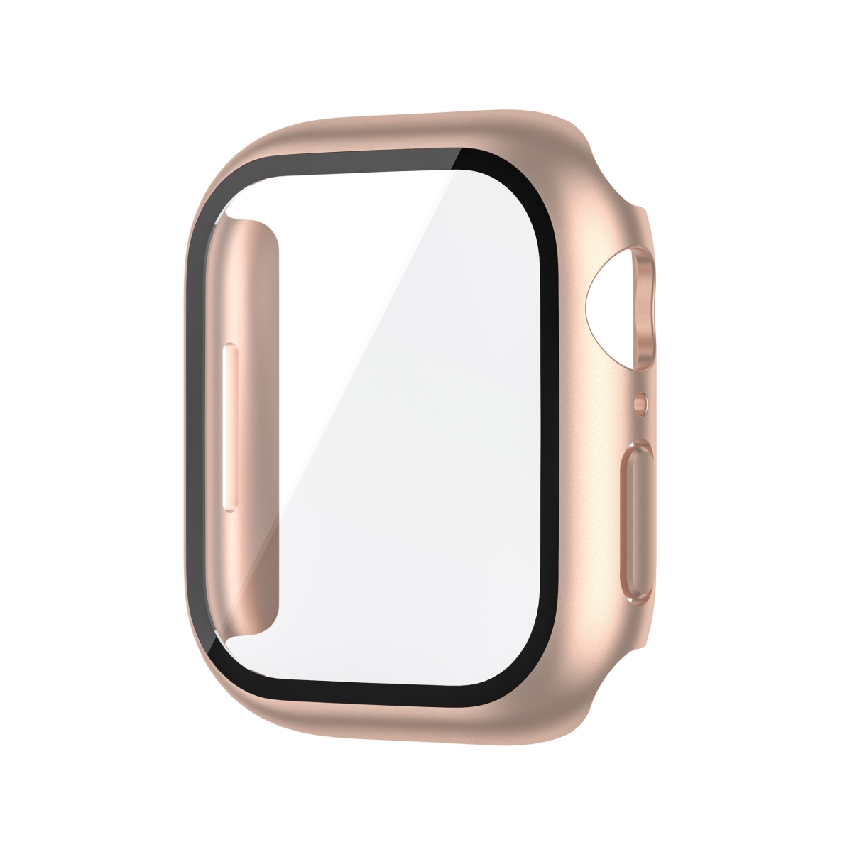 Picture of Odash SD20CV-RGLD-38 Bumper Case with Screen Protector for 38mm Apple Watch - Rose Gold