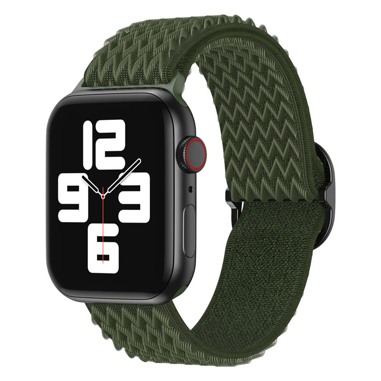 Nylon Sports Loop Band for 38, 40 & 41mm Apple Watch - Army Green -  Curiosidad, CU3681381