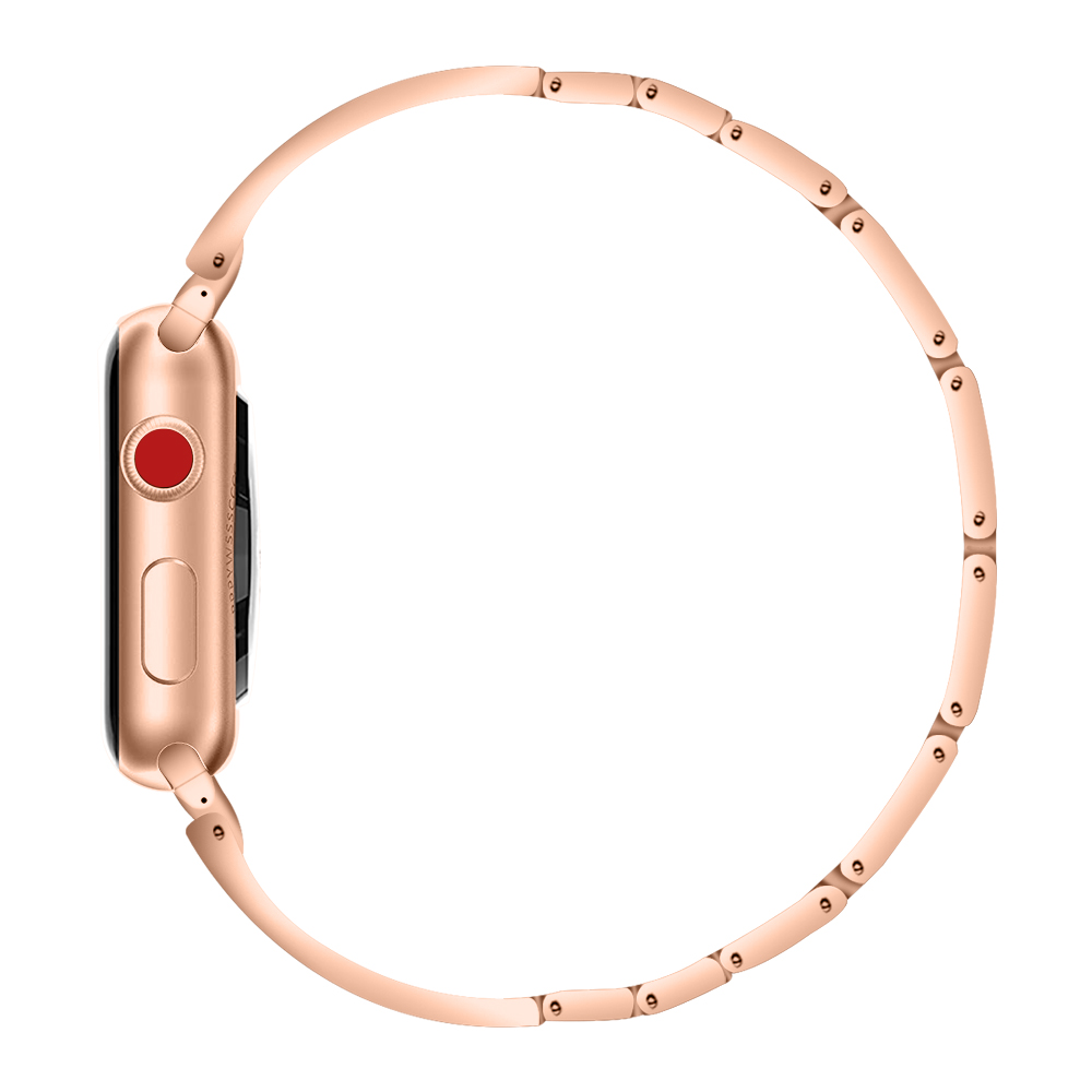 Odash VL76-ARGLD41 Metal Band for 38, 40 & 41mm Apple Watch - Rose Gold -  Odash Inc