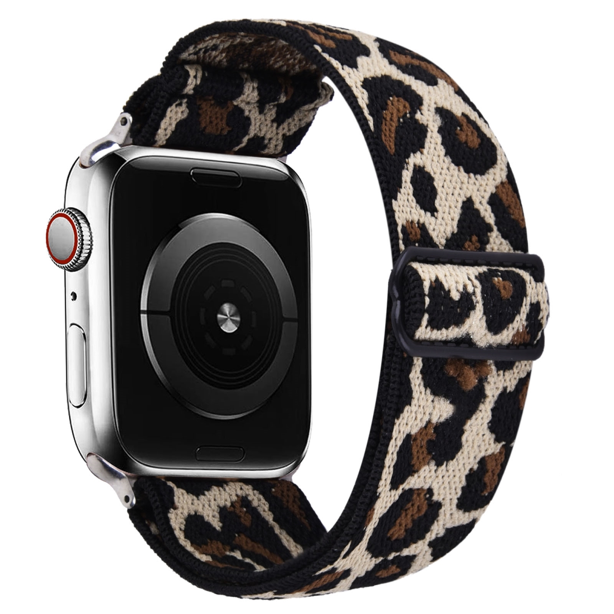 Nylon Stretchy Band for 38, 40 & 41mm Apple Watch - Leopard Print 2 -  Curiosidad, CU3679564