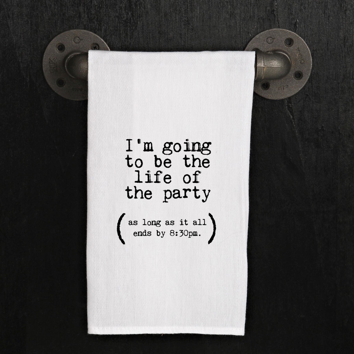 Picture of Odash TWL200 20 x 25 in. I am Going to be the Life of the Party Kitchen Towel
