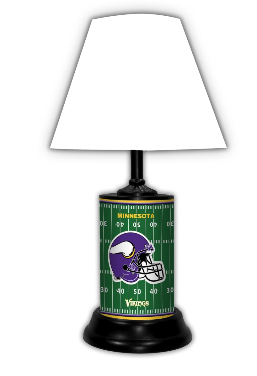 Odash Inc Odash LMPF-MV Minnesota Vikings Field Table Lamp - White