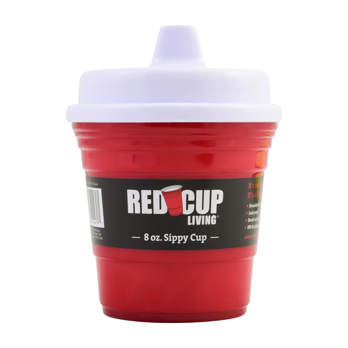 Picture of Odash RCL-4760 8 oz Toddler Sippy Cups&#44; Red - Set of 4