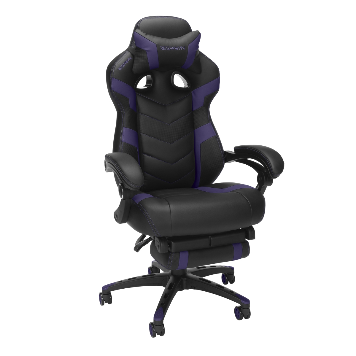 Picture of Respawn RSP-110V2-PUR Reclining Gaming Chair with Footrest&#44; Purple