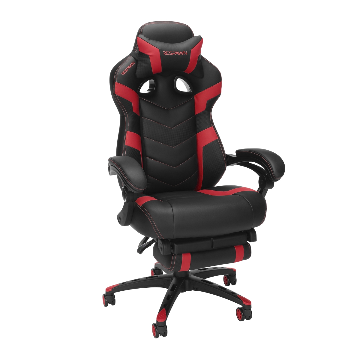Picture of Respawn RSP-110V2-RED Reclining Gaming Chair with Footrest&#44; Red