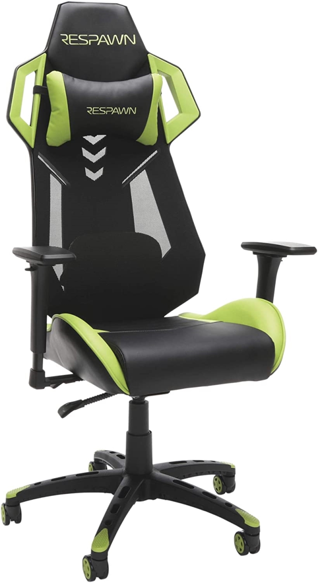 Picture of Respawn RSP-200-GRN Perform Mesh Back Gaming Chair&#44; Green