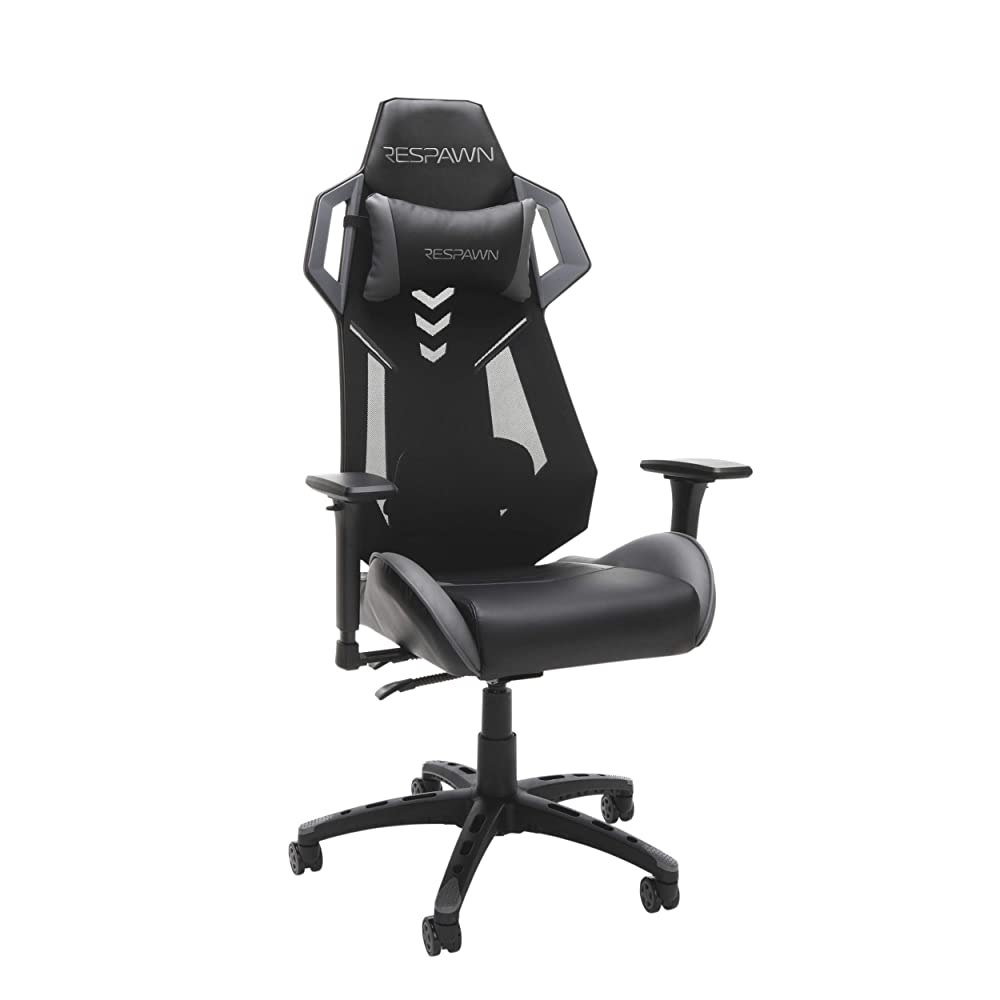 Picture of Respawn RSP-200-GRY Perform Mesh Back Gaming Chair&#44; Grey