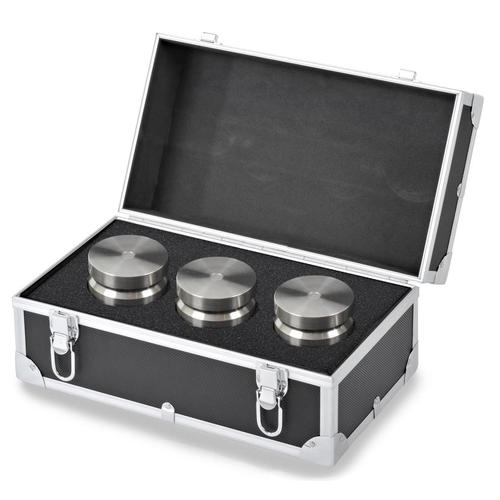 5000 g Class F Metric Stainless Steel Weight Set - 3 Piece, Set of 3