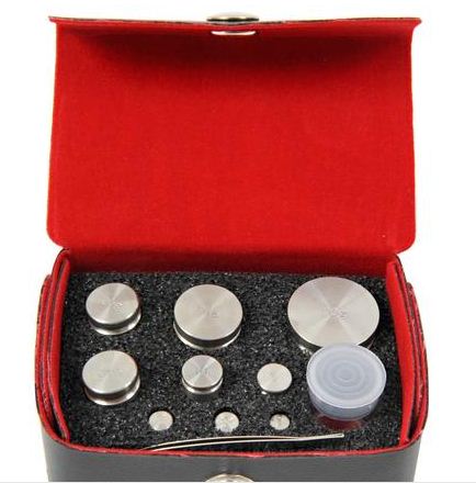 Ohaus 30390528 Wt Set(17), 100 g-10 mg, NIST F, NVLAP