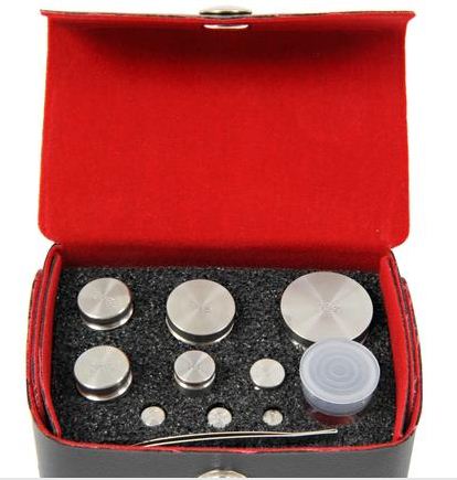100 g - 1 g with F Class Metric Weight Set, 9 Piece