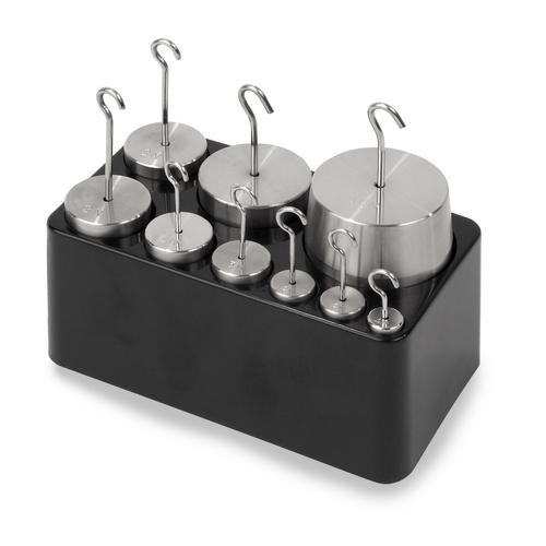 10 N-0.1 N with Class 7 Avoirdupois Weight Set - 9 Piece
