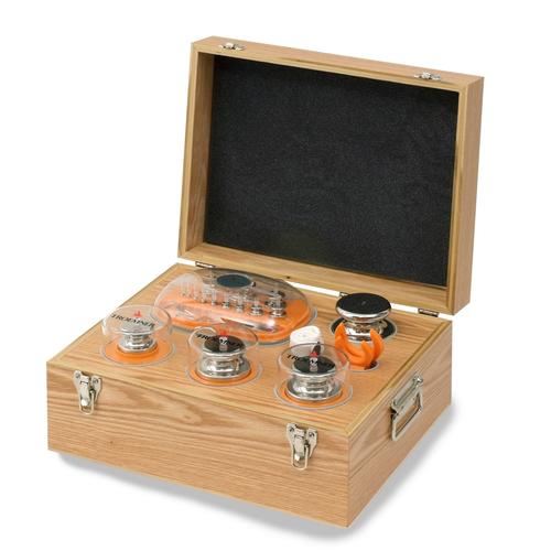 5 kg-1 g Metric Weight Set with Class F2 - 16 Piece