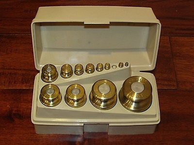 500 g-1 g Class 1 Astm Metric Weight Set, 12 Piece