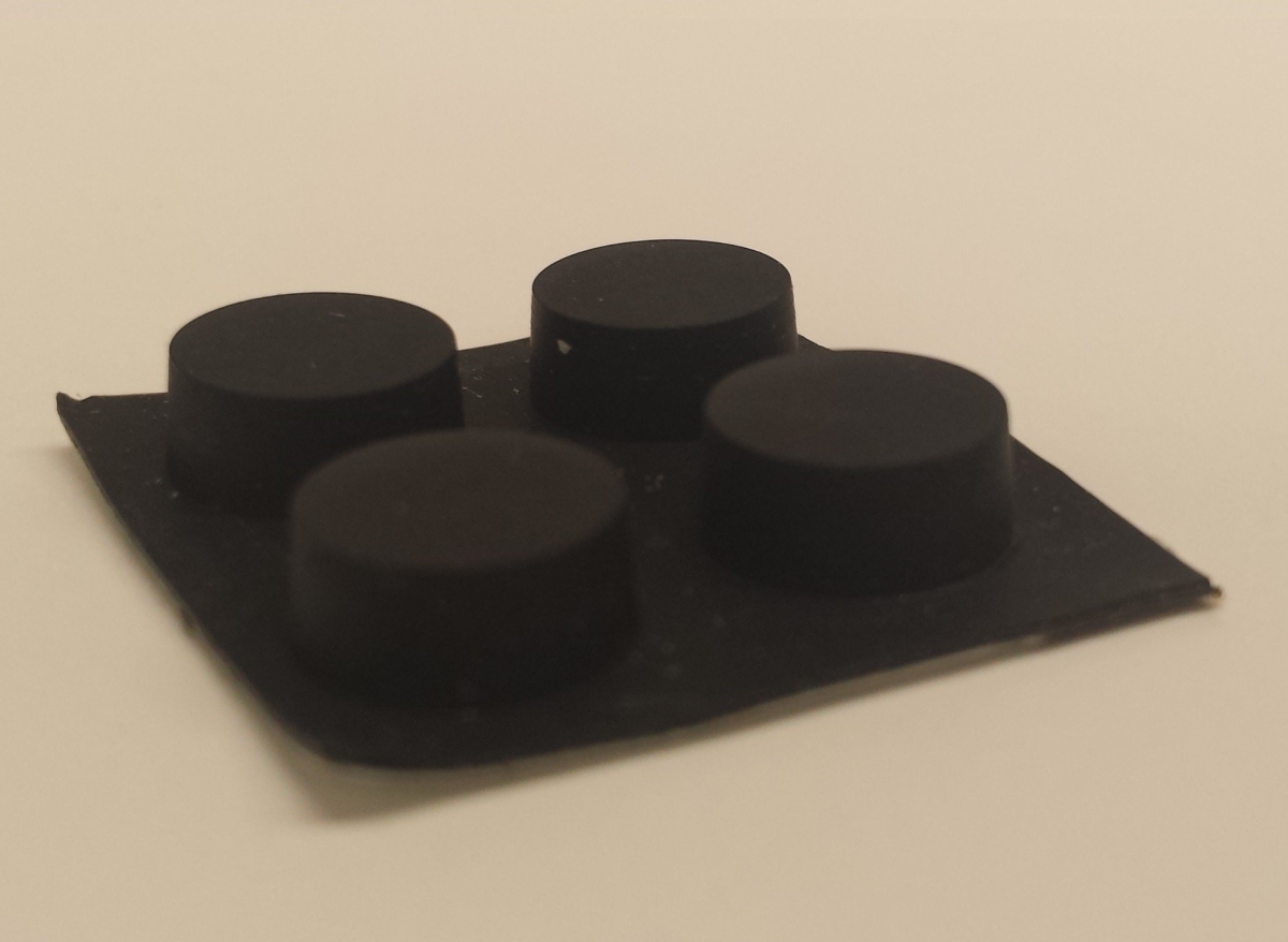 Foot Non-Adjustable MB23 M25, Set of 4