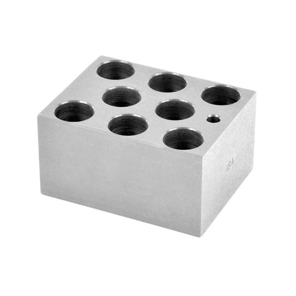 30400154 20 mm Test Tube 8 Hole Module Block