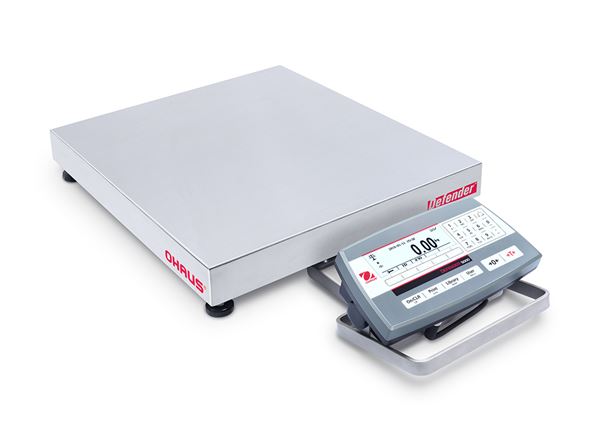 Picture of Ohaus 30461654 100 lbs Defender 5000 Series Multifunctional Bench Scale&#44; 18 x 18 in.