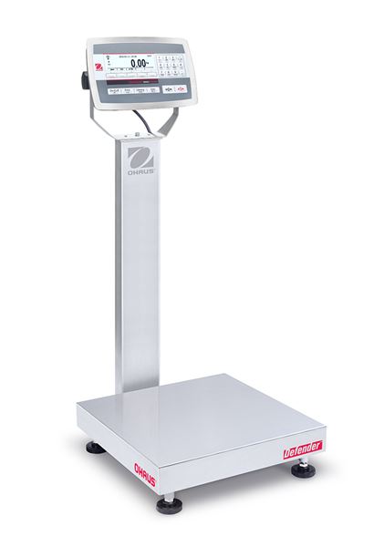 50 lbs Defender 5000 Series Multifunctional Washdown Bench Scale, 18 x 18 in.