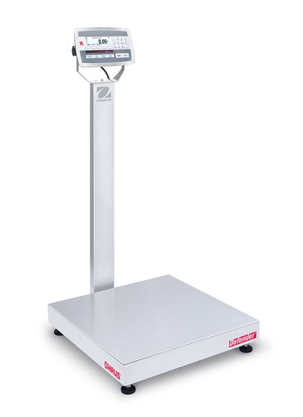 Picture of Ohaus 30461685 100 lbs Defender 5000 Series Multifunctional Washdown Bench Scale&#44; 24 x 24 in.