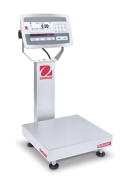 Picture of Ohaus 30461689 25 lbs Defender 5000 Series Multifunctional Bench Scale&#44; 12 x 12 in.