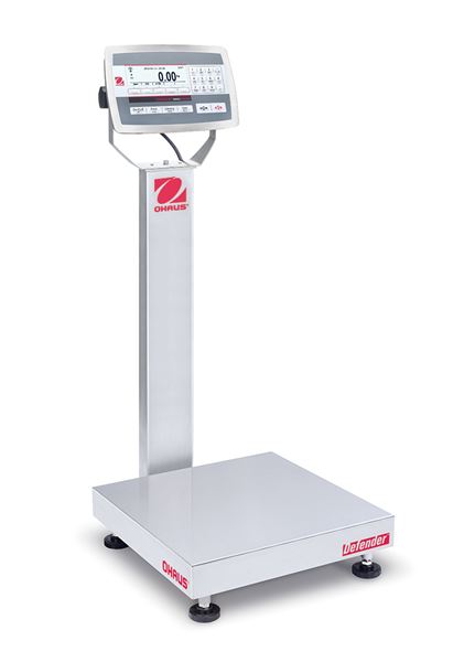 Picture of Ohaus 30461695 100 lbs Defender 5000 Series Multifunctional Bench Scale&#44; 18 x 18 in.