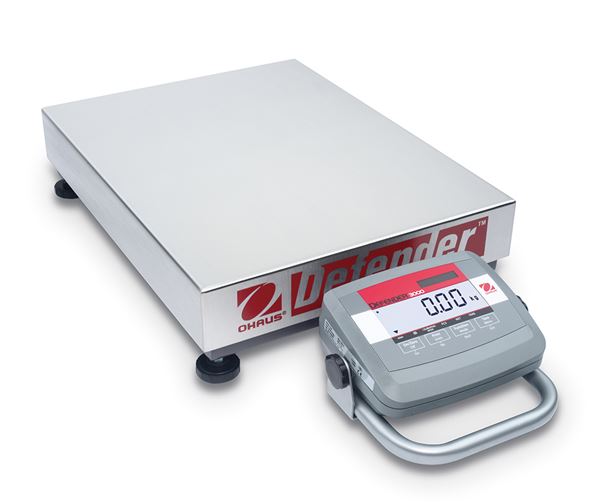 Picture of Ohaus 30490643 132 lbs Defender 3000 Series Bench Scale&#44; 21.7 x 16.5 in.