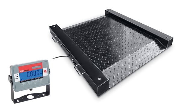 Picture of Ohaus 30469910 Defender 3000 Drum Floor Weighing Scale, DFD32M1000ES