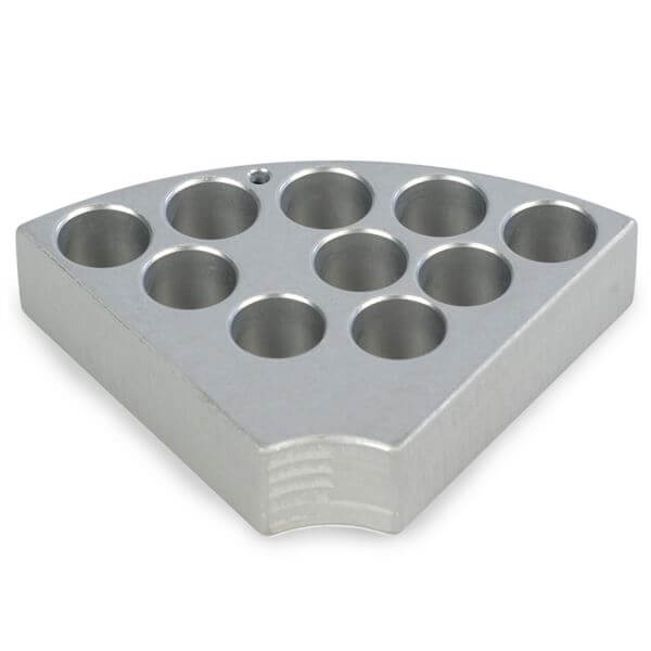 15 mm vials Sectional Block for Hot Plate Stirrers