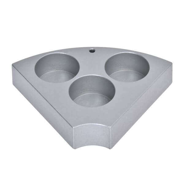 28 mm Vials Sectional Block for Hot Plate Stirrers