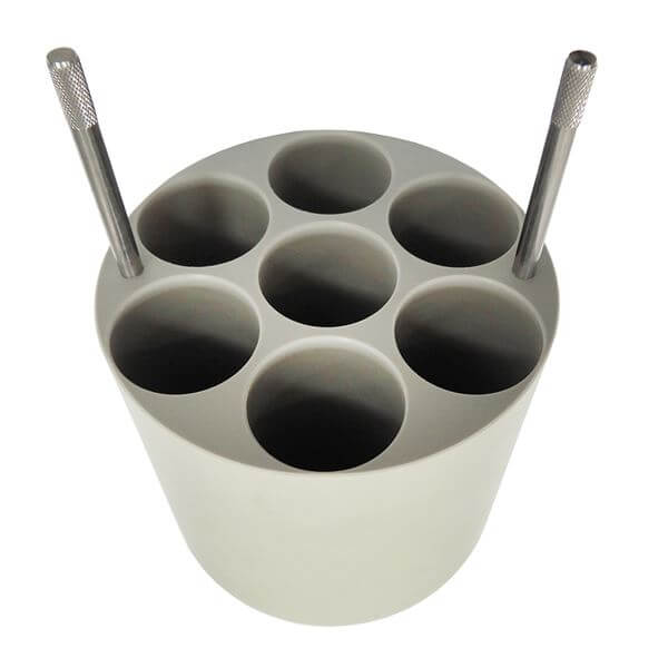 7 x 50 ml Rotor Rack for Round Bottom Tubes, 2 9mm dia. Tube RB - Pack of 2