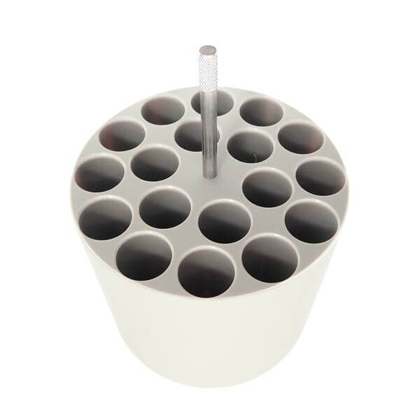 18 x 15 ml Rotor Rack for Round Bottom Tubes, 17mm dia. Tube RB - Pack of 2