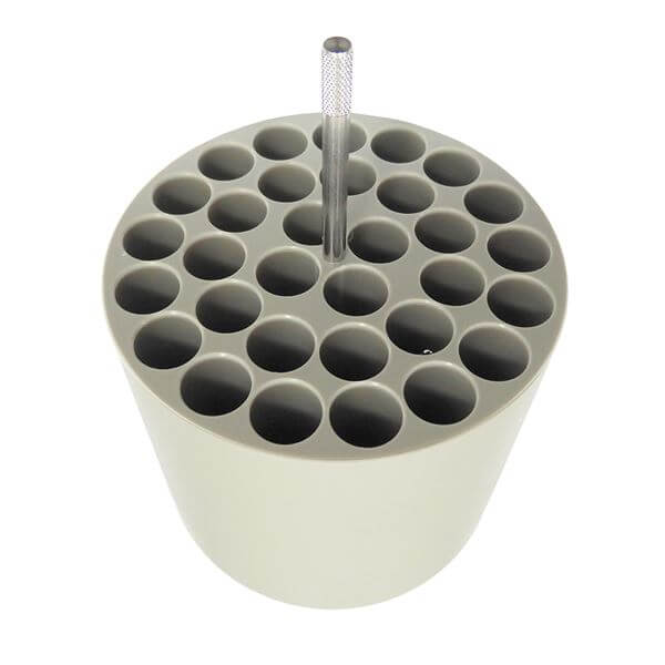 32 x7 ml Rotor Rack for Round Bottom Tubes, 13 mm dia. RB - Pack of 2