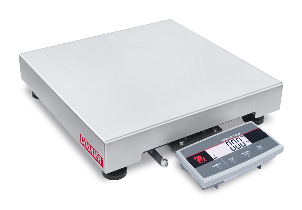 Picture of Ohaus 30745878 250 lbs x 0.05 lbs I-C71M125L Shipping Scale with 18 x 18 in. Platform