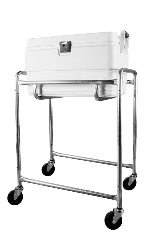 Picture of Olympia Sports SS542M Single Level Ice Cooler Cart