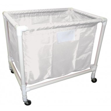 Picture of Olympia Sports EC068M Large PVC/Nylon Equip. Cart - White