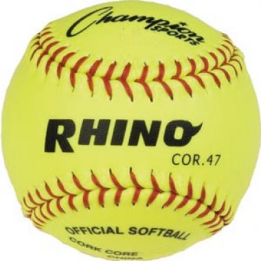 Picture of Olympia Sports BA116P Champion Sports Rhino Softball - 12 in. 