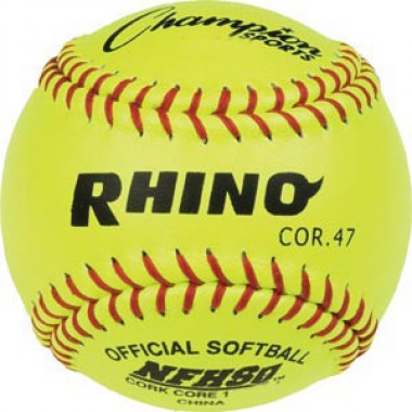 Picture of Olympia Sports BA118P Champion Sports Rhino Softball - 12 in. (NFHS)