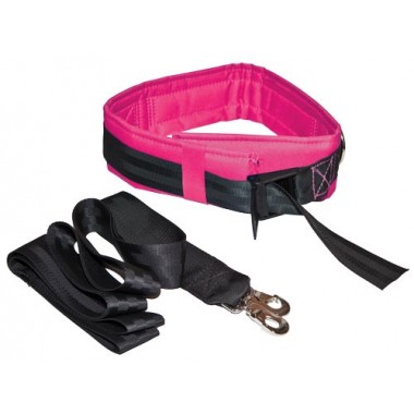 Picture of Olympia Sports GY975M Spotting &amp; Training Belt - Small (Hot Pink)