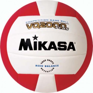 Picture of Olympia Sports BL331P Mikasa VQ2000 Micro Cell Composite Volleyball - Red/White