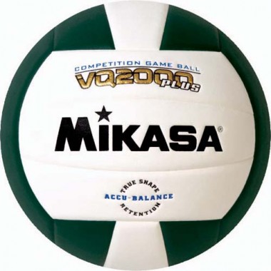 Picture of Olympia Sports BL333P Mikasa VQ2000 Micro Cell Composite Volleyball - Green/White
