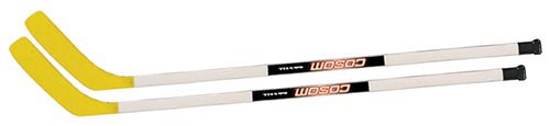 Picture of Olympia Sports HO021P Cosom 47 in. Hockey Sticks (2 Yellow)