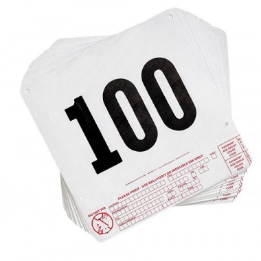 Picture of Olympia Sports TR511P Tear Tag Numbers (1-100)