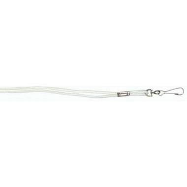 Picture of Olympia Sports TL080P Economy Lanyard - White