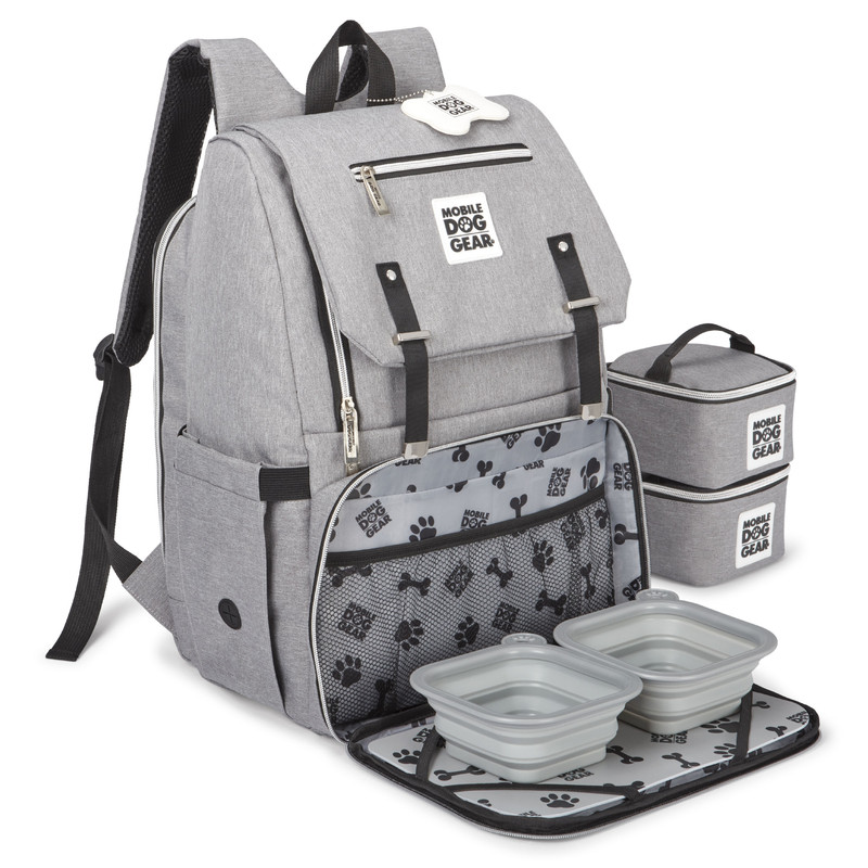 Picture of Mobile Dog Gear MDG203-4 Ultimate Week Away Backpack&#44; Gray