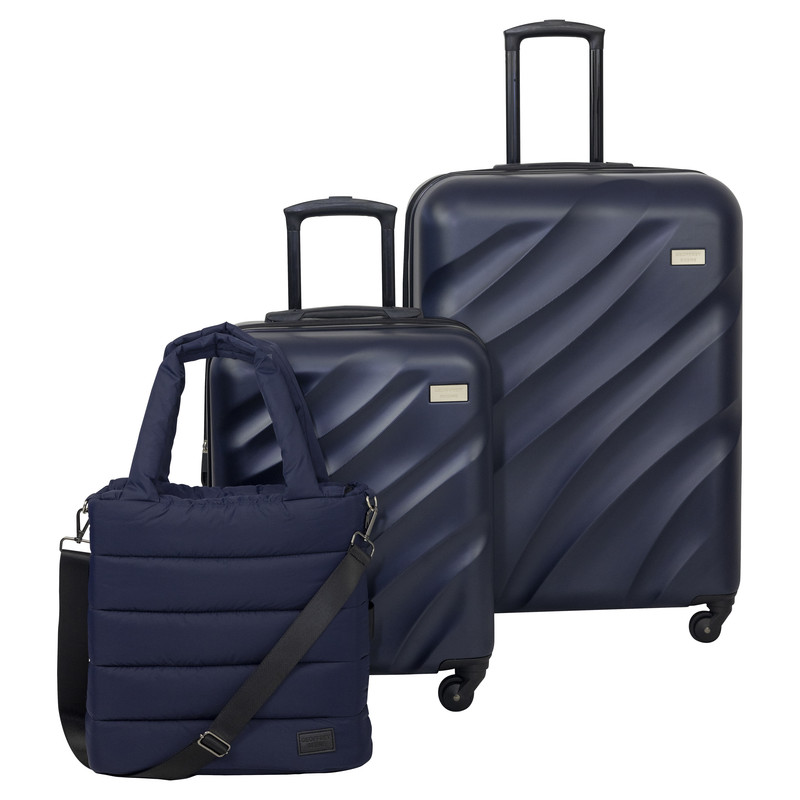 Picture of Geoffrey Beene GB25-3 Puffer Hardside Collection Luggage Set - 3 Piece