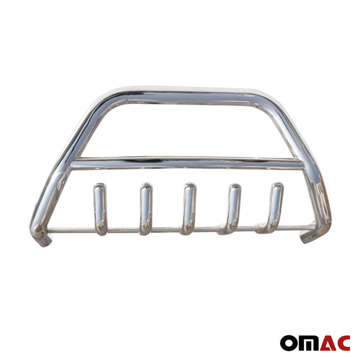 4016OK101 60 mm Push Front Bumper Grille for 2011-2016 Kia Sportage, Silver