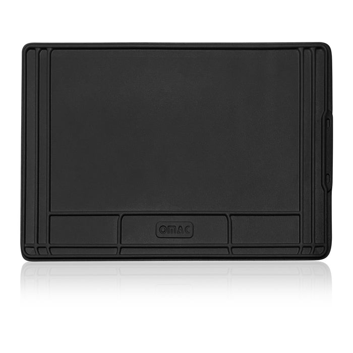 Picture of Bull Bar OMAC96RL555 High Quality Under Sink Cabinet Protection Mat with Waterproof Raised Edge&#44; Black