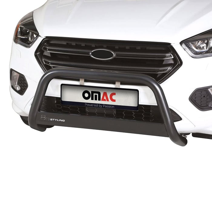 2616MSBB074B Push Front Bumper Grille for 2017-2019 Ford Kuga, Black