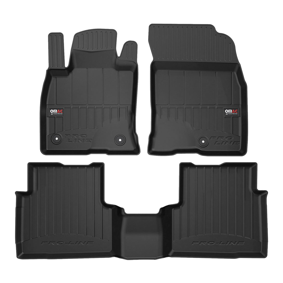 2674454 Proline Premium TPE Floor Mat for 2020 Ford Bronco Sport, Black - 3 Piece